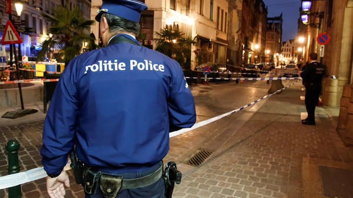 La policía de Bélgica