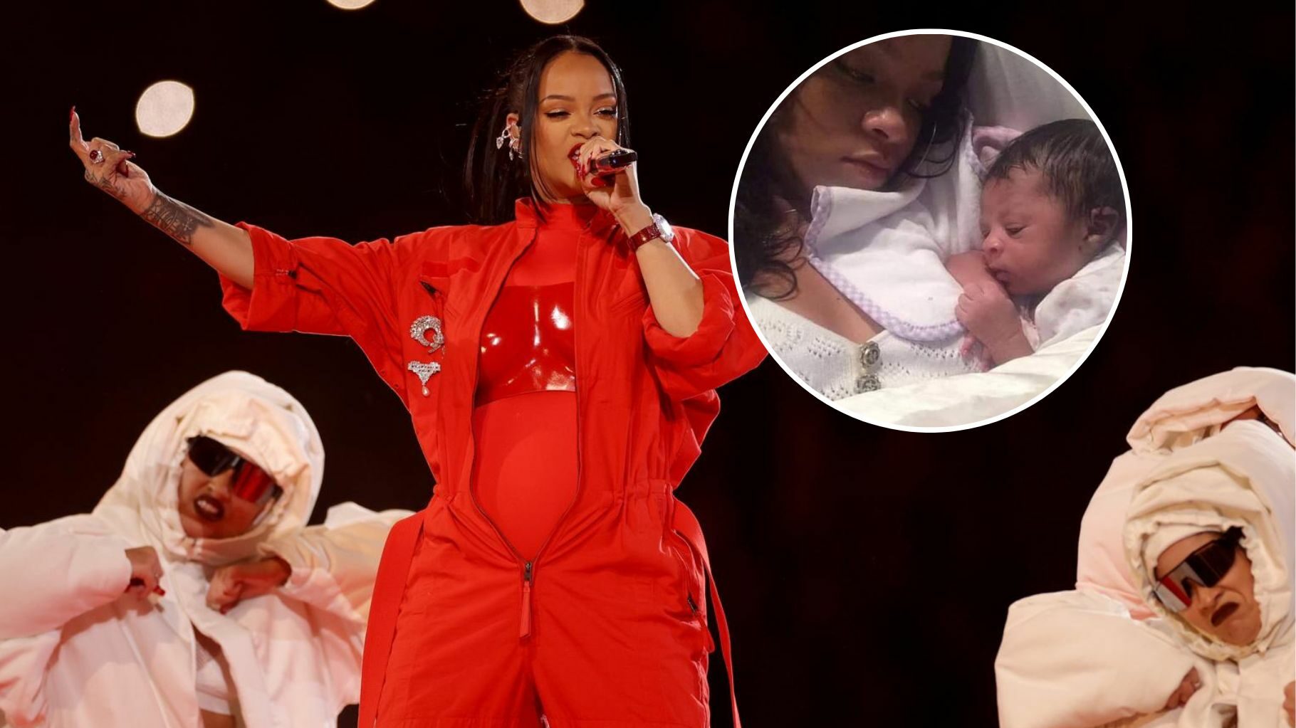Rihanna anuncia que está embarazada por segunda vez en la Super Bowl 2023