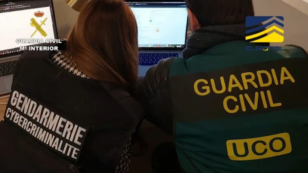 La Guardia Civil ha participado en la desarticulación de una de las principales plataformas de criptomonedas que blanqueaba el dinero del crimen organizado