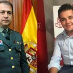 El general jubilado de la Guardia Civil Francisco Javier Espinosa y el exdirector general de Ganadería del Gobierno de Canarias Taishet Fuentes