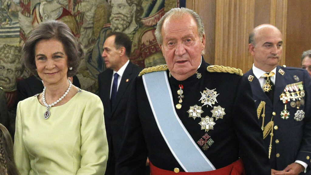 La reina Sofía y el rey Juan Carlos