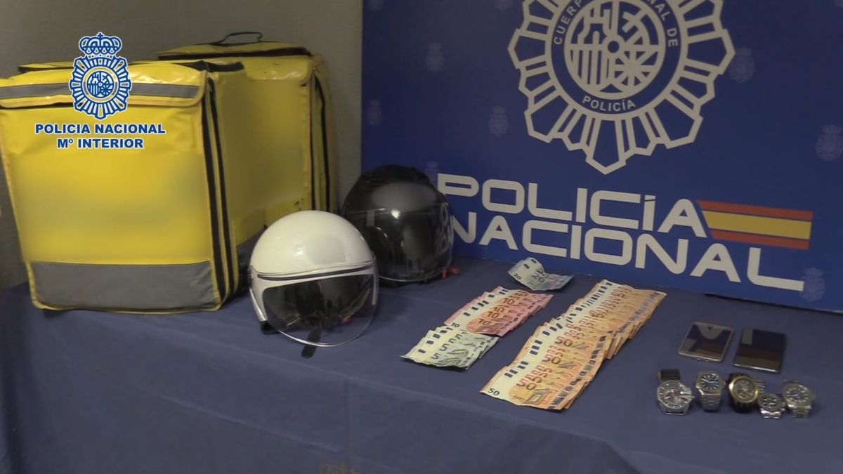 La última operación policial del robo de Rolex en Madrid