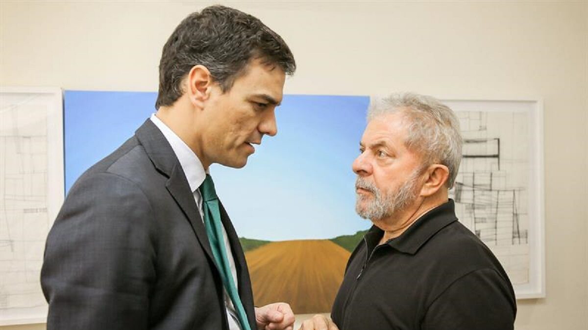 Pedro Sánchez y Lula da Silva