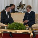 El primer ministro marroquí, Aziz Akhannouch, y el presidente del Gobierno de España, Pedro Sánchez