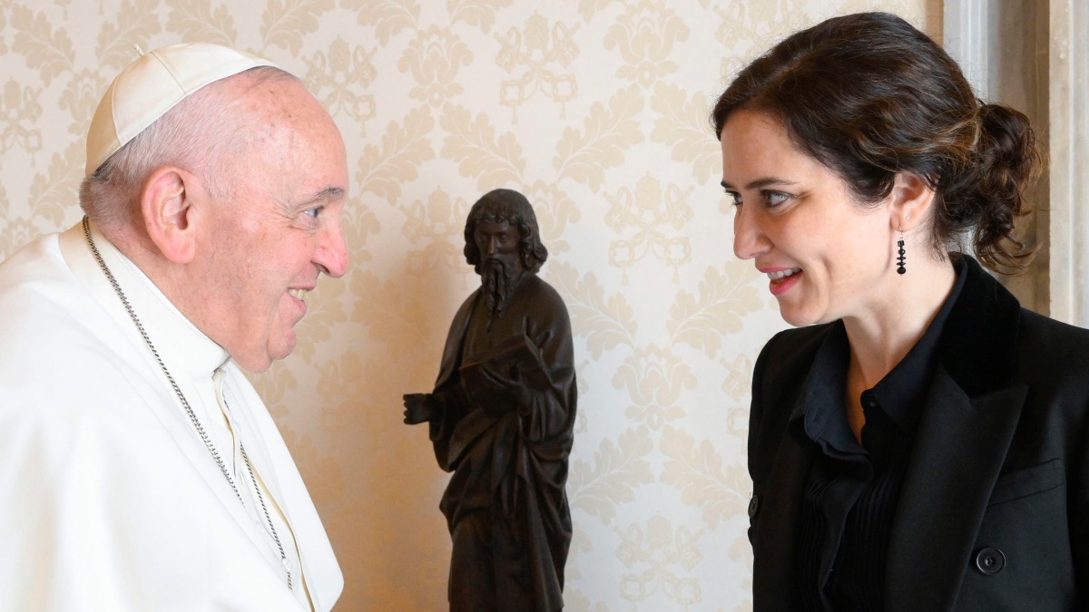 Visita Ayuso al Papa