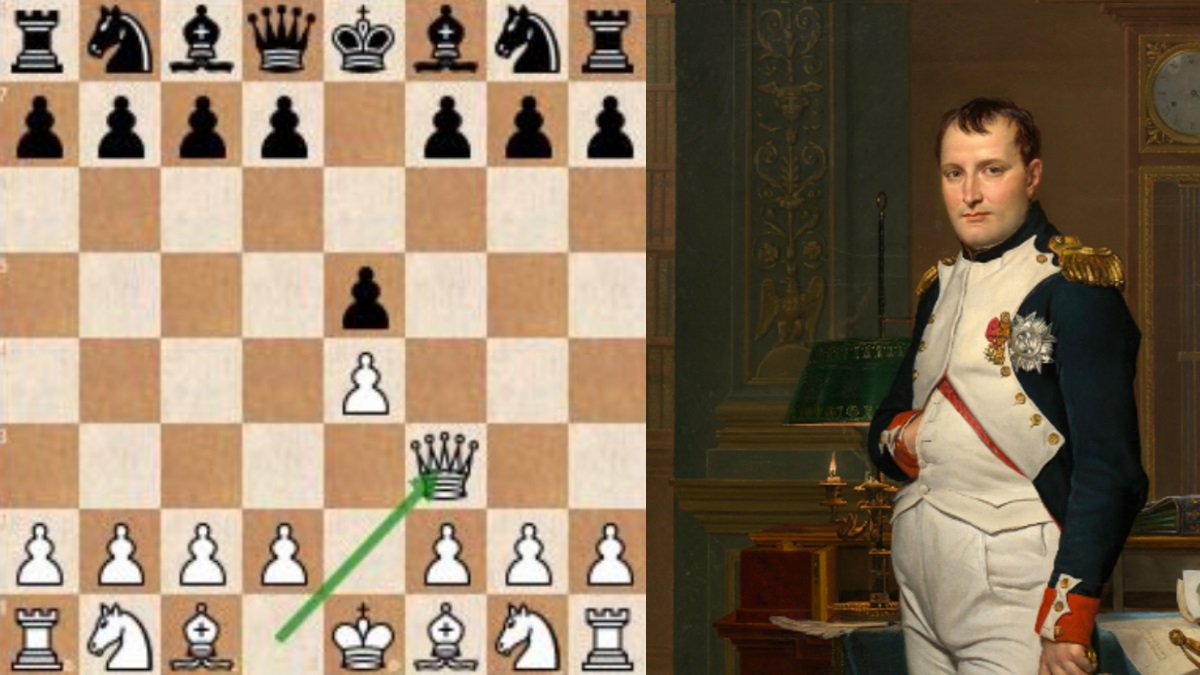 El movimiento de ajedrez al que dio nombre Napoleón