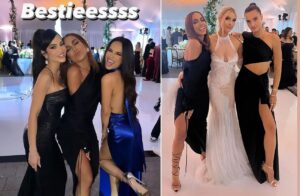 Becky G, Natti Natasha, Anitta, Lele Pons e Isabel Grutman también se cambiaron de vestido para la fiesta de la boda