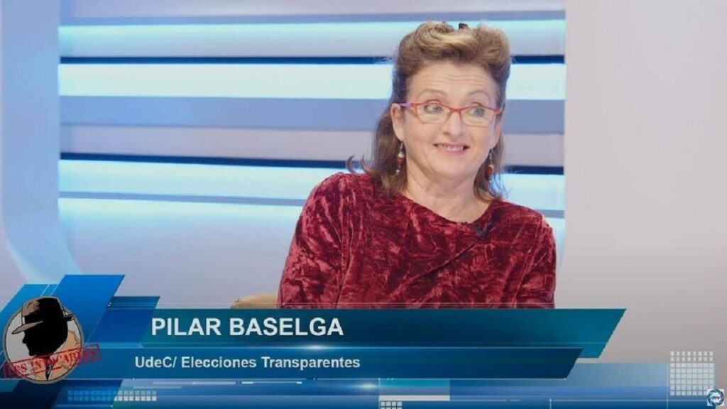 La tertuliana Pilar Baselga llamó Begoño y transexual a Begoña Gómez
