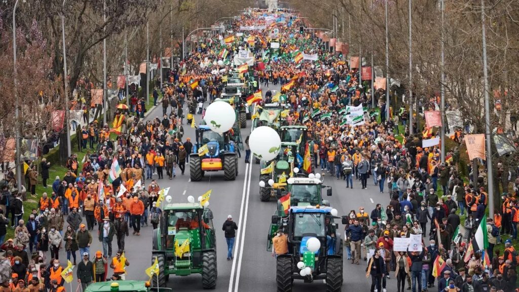 Manifestación del campo