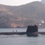 El submarino Mistral, de la Armada