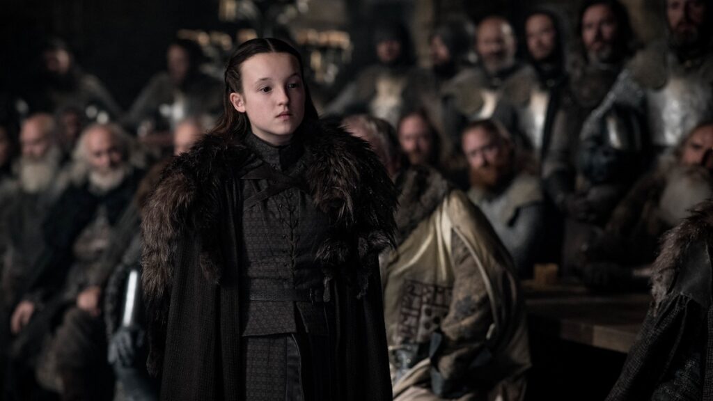 Bella Ramsey como Lady Mormont en 'Juego de tronos'
