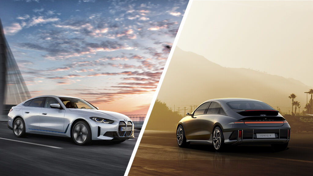 BMW i4 y Ioniq 6: deportividad y eficiencia en el segmento de las berlinas eléctricas