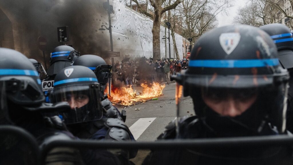Protestas en la capital francesa