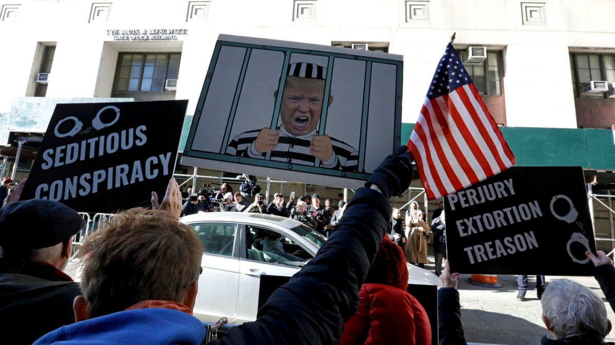 Protestas contra Donald Trump en Nueva York
