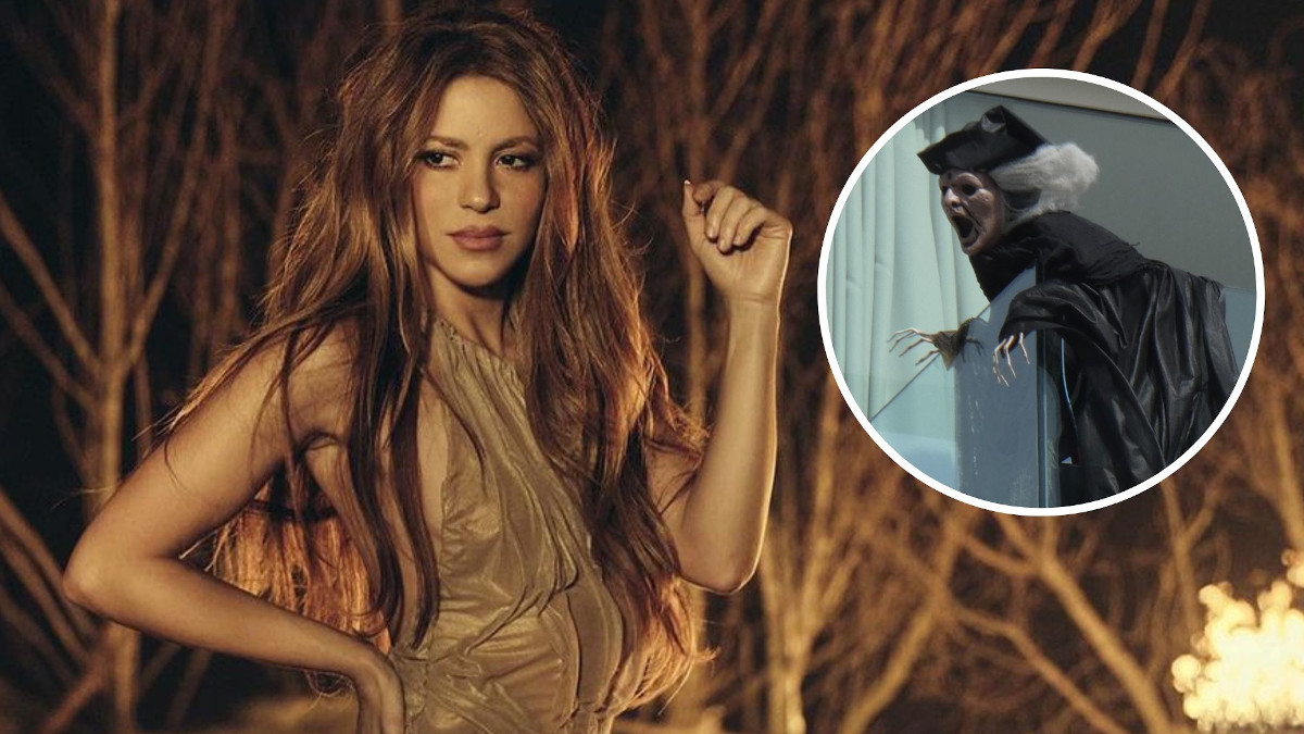 Shakira vuelve a provocar a los padres de Piqué: la bruja regresa al balcón (aún más terrorífica)
