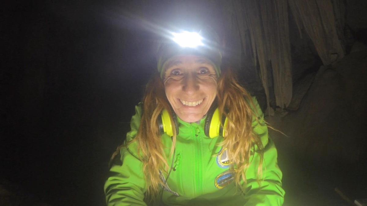 Beatriz Flamini empezó su reto de 500 días en una cueva el pasado 20 de noviembre de 2021