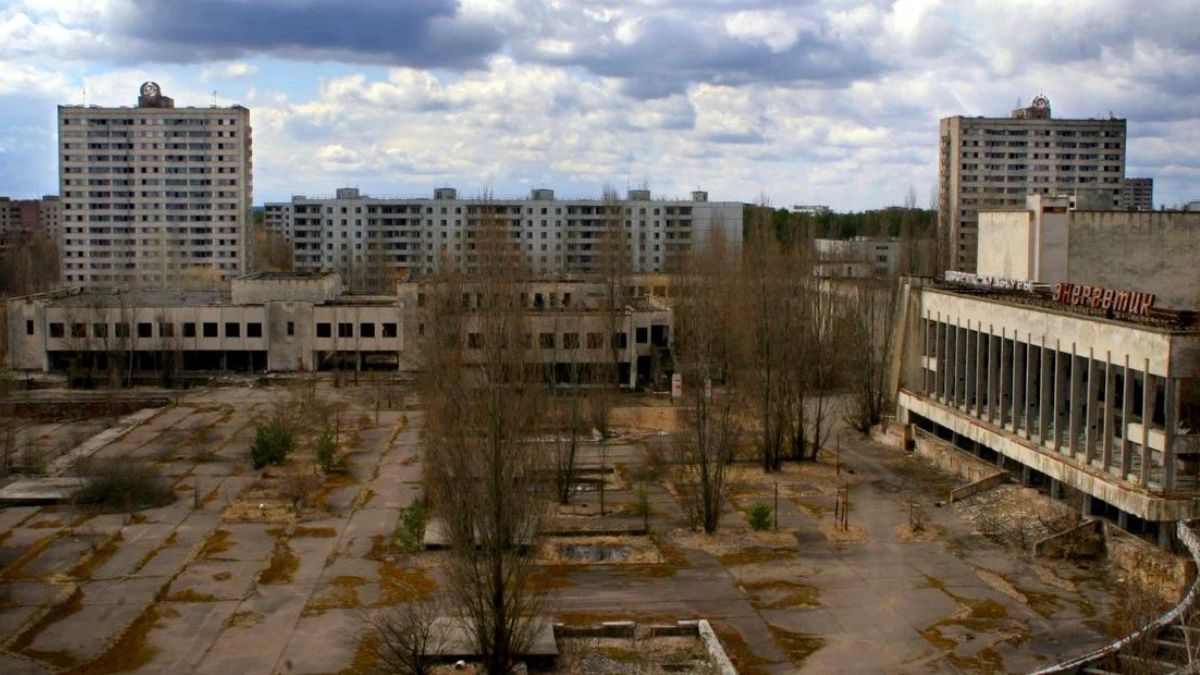 La ciudad fantasma de Pripyat, abandonada luego del desastre reactor atomico Chernóbil