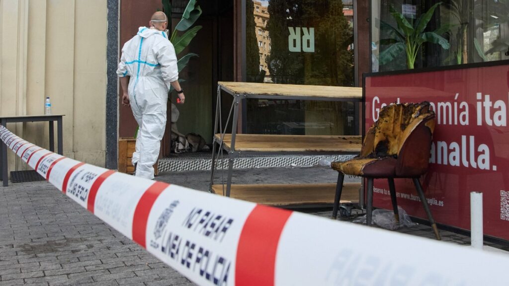 El incendio del restaurante de Madrid deja una enfermera vizcaína fallecida y tres menores de 30 en la UCI