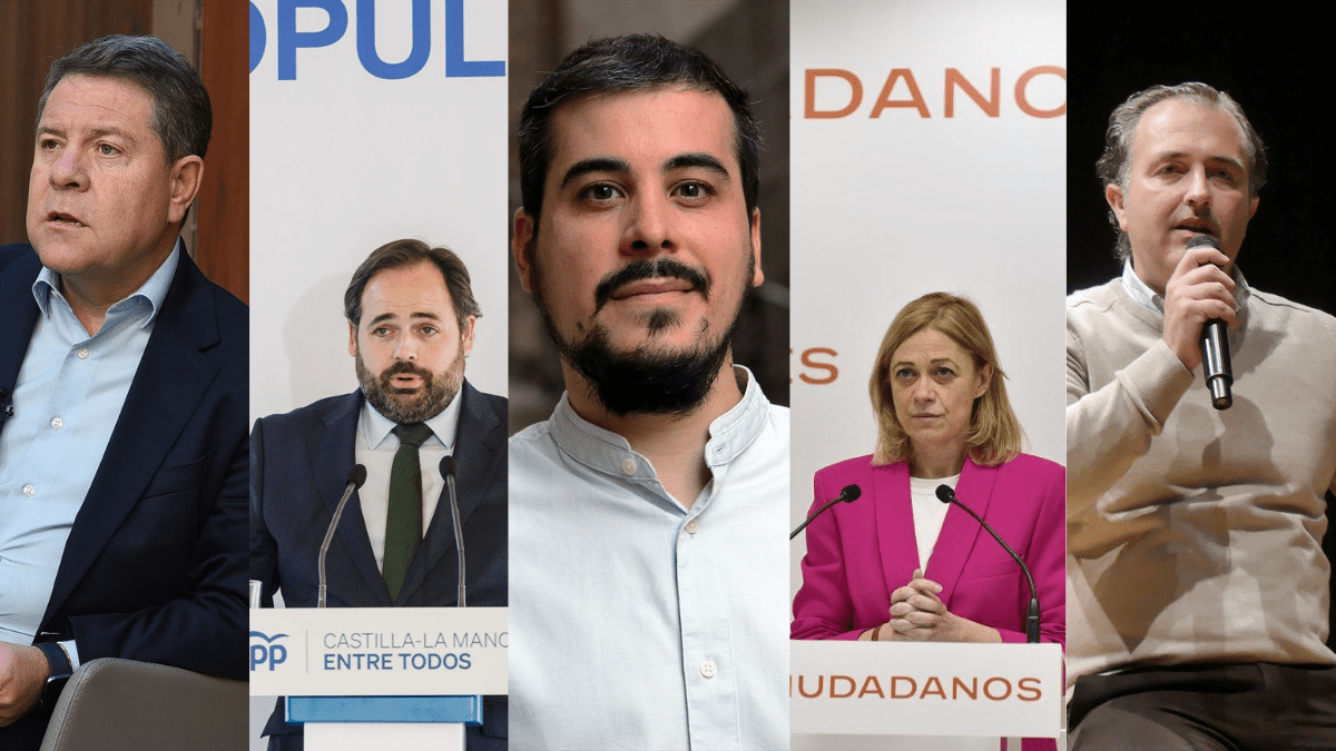 Candidatos a las Elecciones de Castilla-La Mancha 2023: Lista