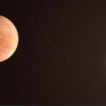 Visión artística del exoplaneta L 98-59 b que, con la mitad de la masa terrestre, es el más ligero detectado hasta ahora por velocidad radial