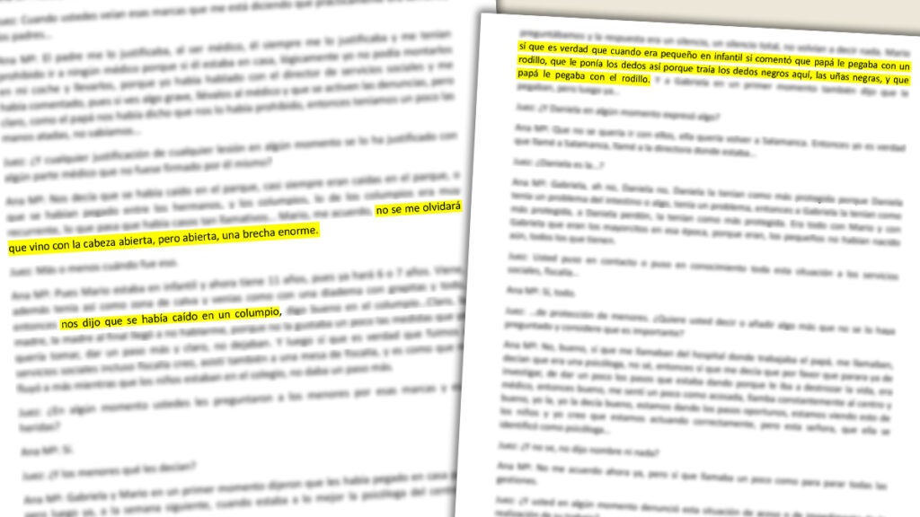 Las declaraciones de una de las profesoras de los menores presuntamente maltratados en Colmenar Viejo (Madrid)