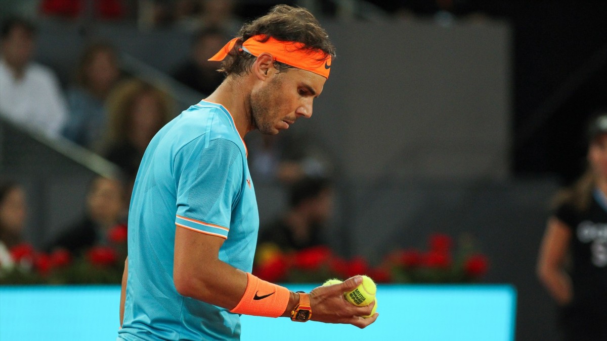Rafa Nadal en el Mutua Madrid Open de 2019
