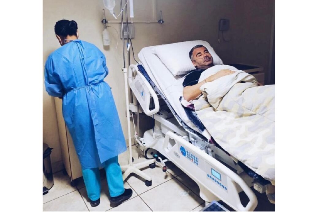 Jorge Javier Vázquez tuvo que acudir al hospital por un edema pulmonar que padeció en un viaje a Perú