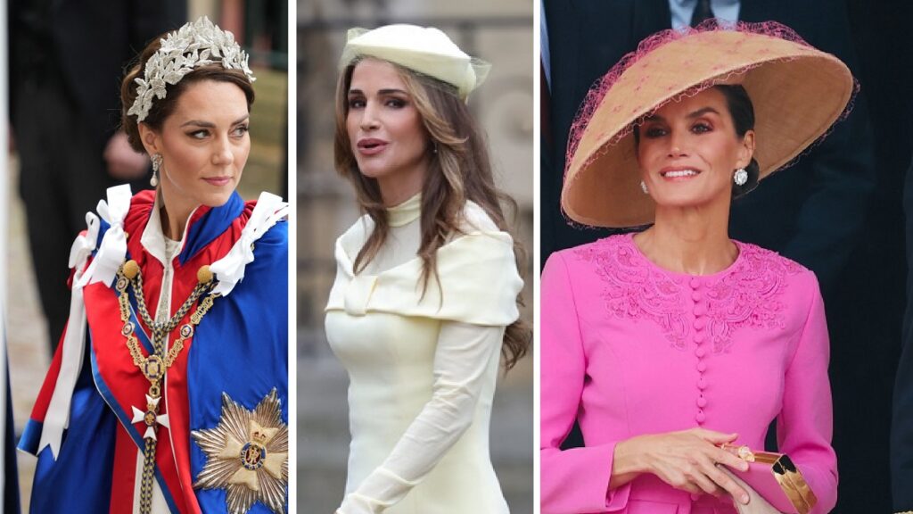 Kate Middleton, la reina Letizia, Rania, Katy Perry y más: los looks de la coronación del rey Carlos III