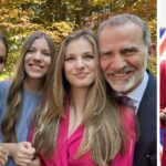 Los reyes Felipe y Letizia y su hija Sofía asisten a la graduación de la princesa Leonor