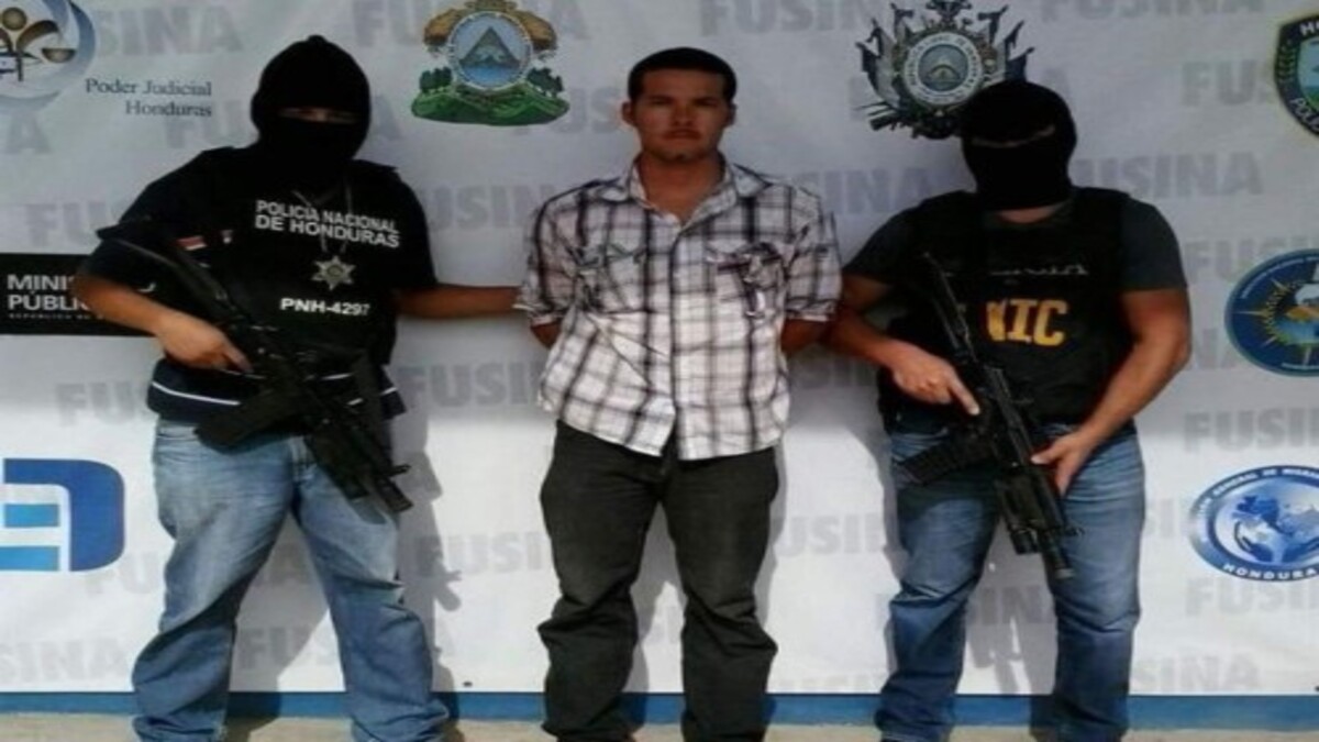 El fugitivo hondureño que ha sido detenido por la Policía Nacional