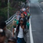 Cientos de migrantes en México de camino a Estados Unidos
