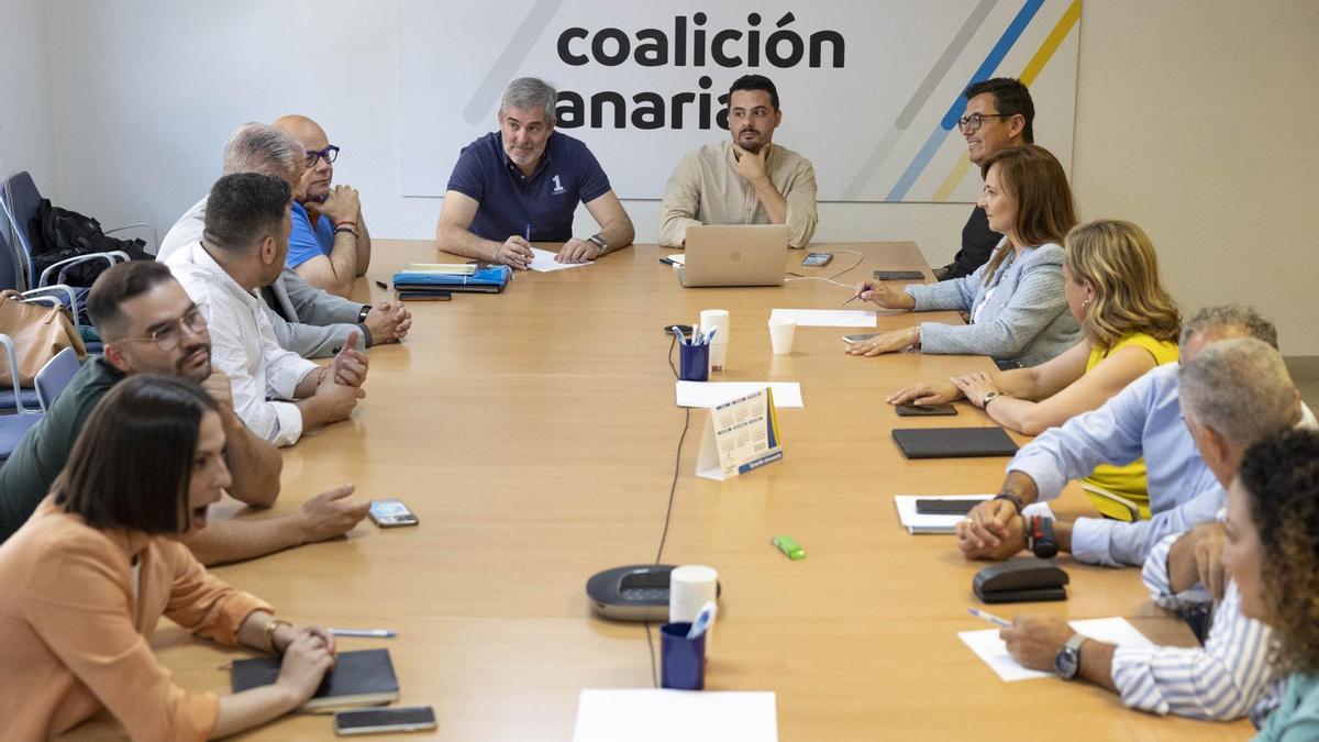 Comité Ejecutivo Nacional de Coalición Canaria este lunes en Santa Cruz de Tenerife