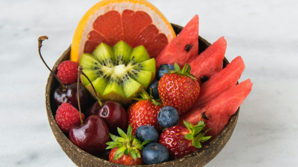 Imagen de distintas frutas