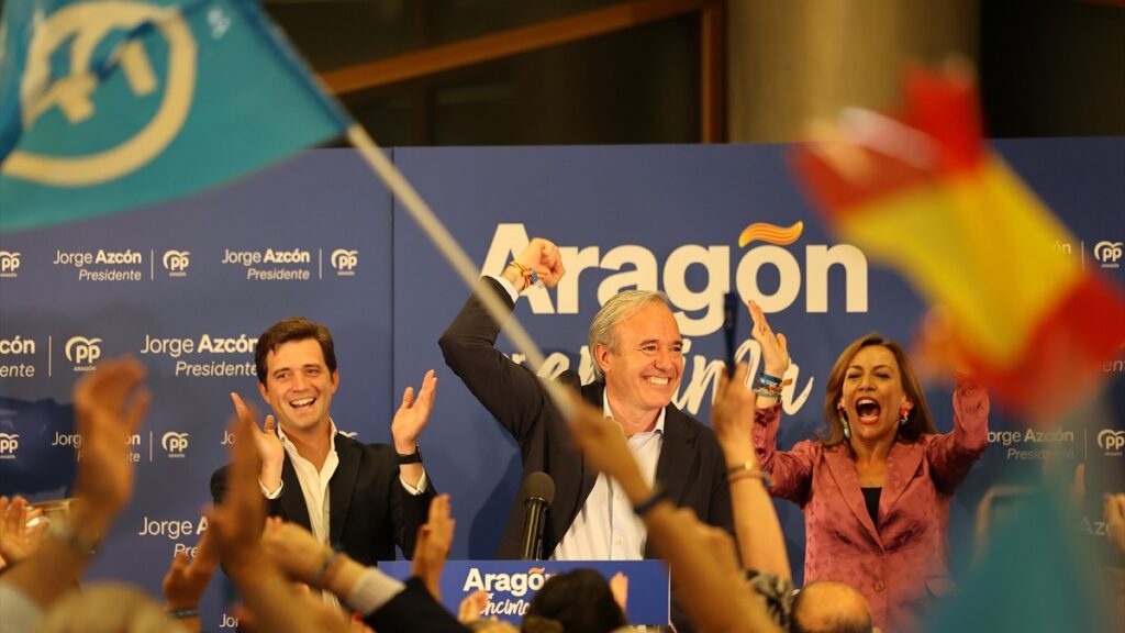 El PP cede a Vox una vicepresidencia y dos consejerías para formar gobierno en Aragón