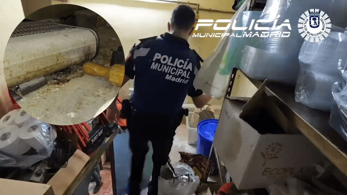 Bichos y comida en mal estado: el kebab más sucio de Madrid que la Policía ha cerrado