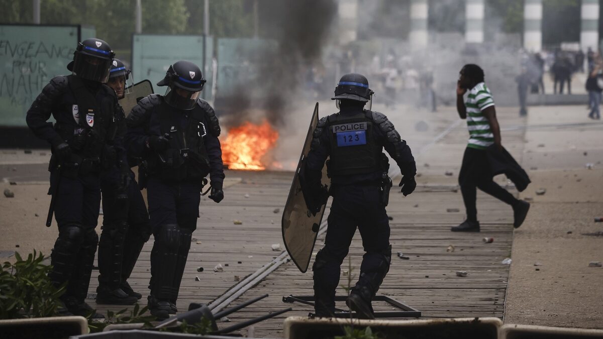 Disturbios en Nanterre (Francia)