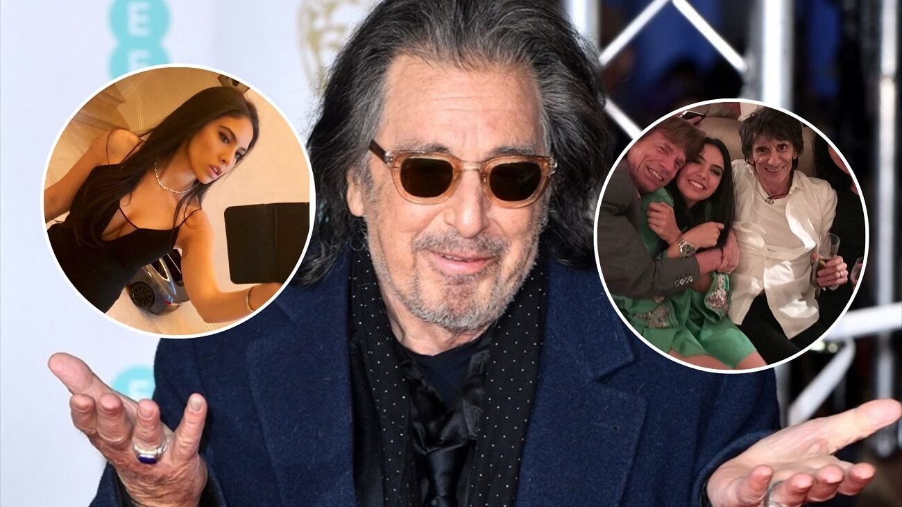 Al Pacino, padre por cuarta vez junto a su joven novia, Noor Alfallah