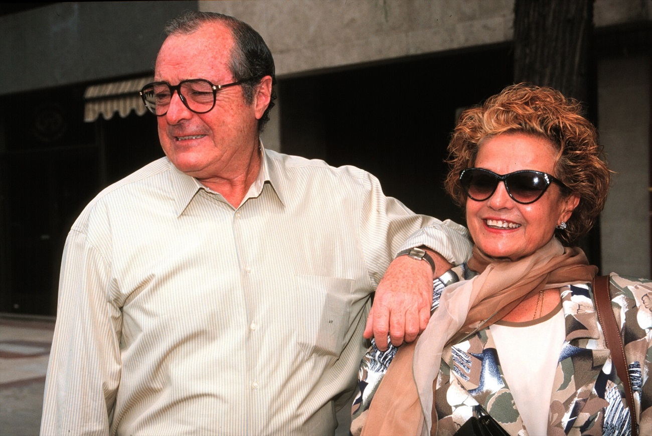 Carmen Sevilla con su marido Vicente Patuel en 1998