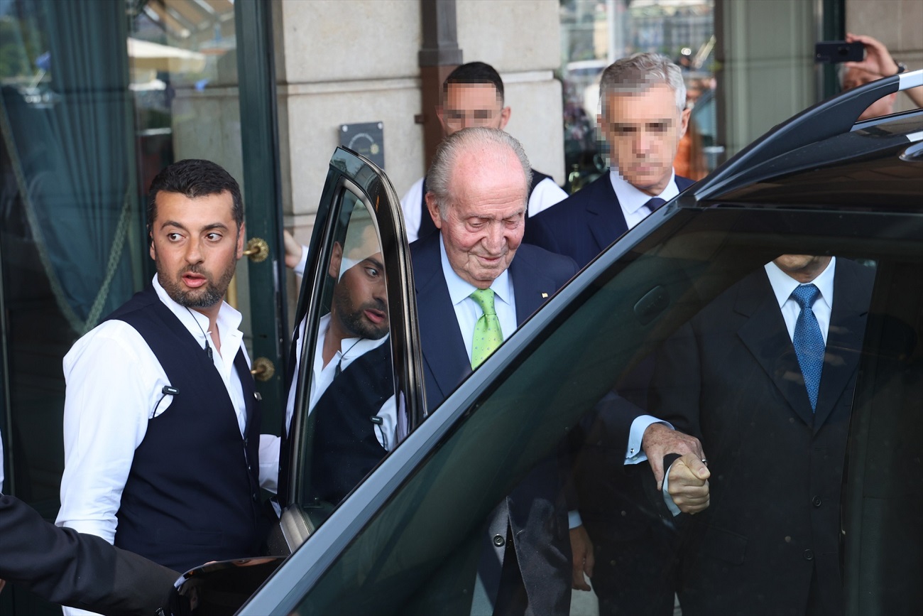 El rey Juan Carlos e Iñaki Urdangarin se ven las caras en Ginebra, Suiza