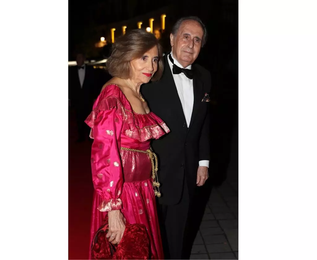 Jaime Peñafiel y su mujer Carmen Alonso en 2018
