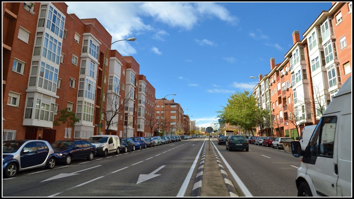 La calle donde transcurrió la peligrosa persecución en Madrid