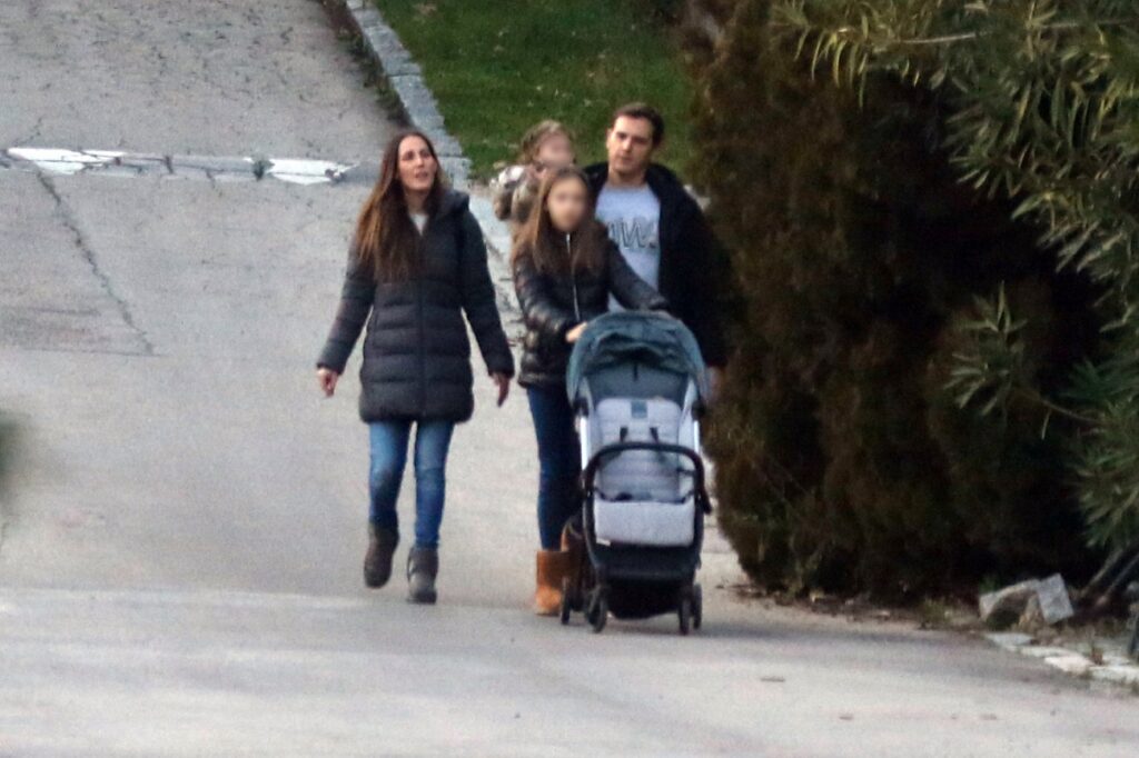 Malú, Albert Rivera y sus dos hijas, Lucía y Daniela, fruto de una relación anterior
