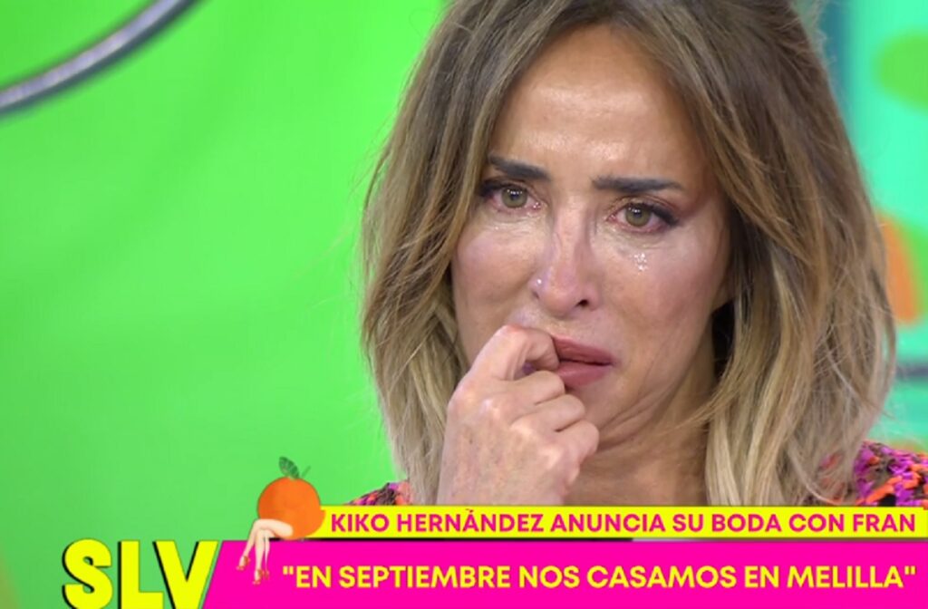 María Patiño llora tras la emotiva declaración de amor de Kiko Hernández a su novio Fran Antón