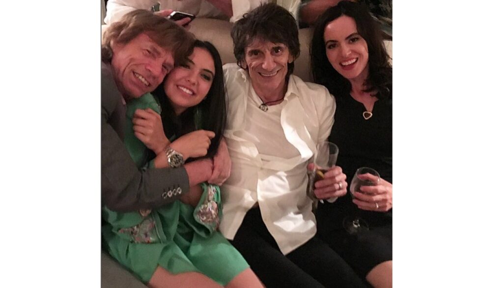 A Noor Alfallah se la relacionó con Mick Jagger, de los Rolling Stones