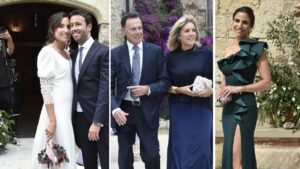 Todos los detalles de la boda del hijo de Matías Prats y Claudia Collado y los looks