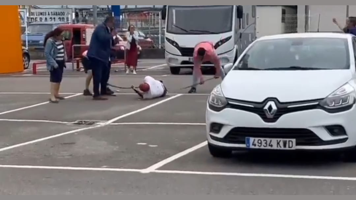 La brutal agresión a un hombre en un aparcamiento en Laredo (Cantabria)