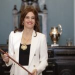 La alcaldesa de Vitoria, Maider Etxebarria (PSOE)