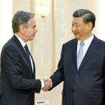 Xi exige a Blinken que "las relaciones entre estados estén basadas en el respeto mutuo"