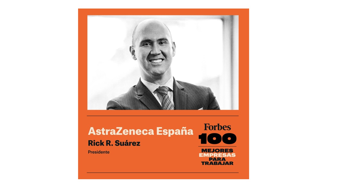 AstraZeneca España reconocida con el Premio Forbes a la Mejor Empresa para Trabajar 2023