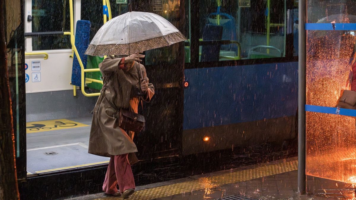 La Aemet vuelve a poner en alerta a Madrid por lluvia y granizo